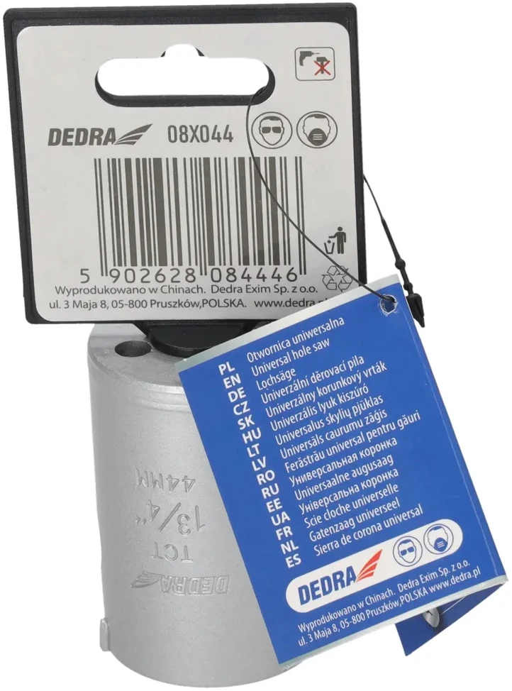 Grąžtas Dedra TCT 44mm 58 universalus skyliu pjuklas