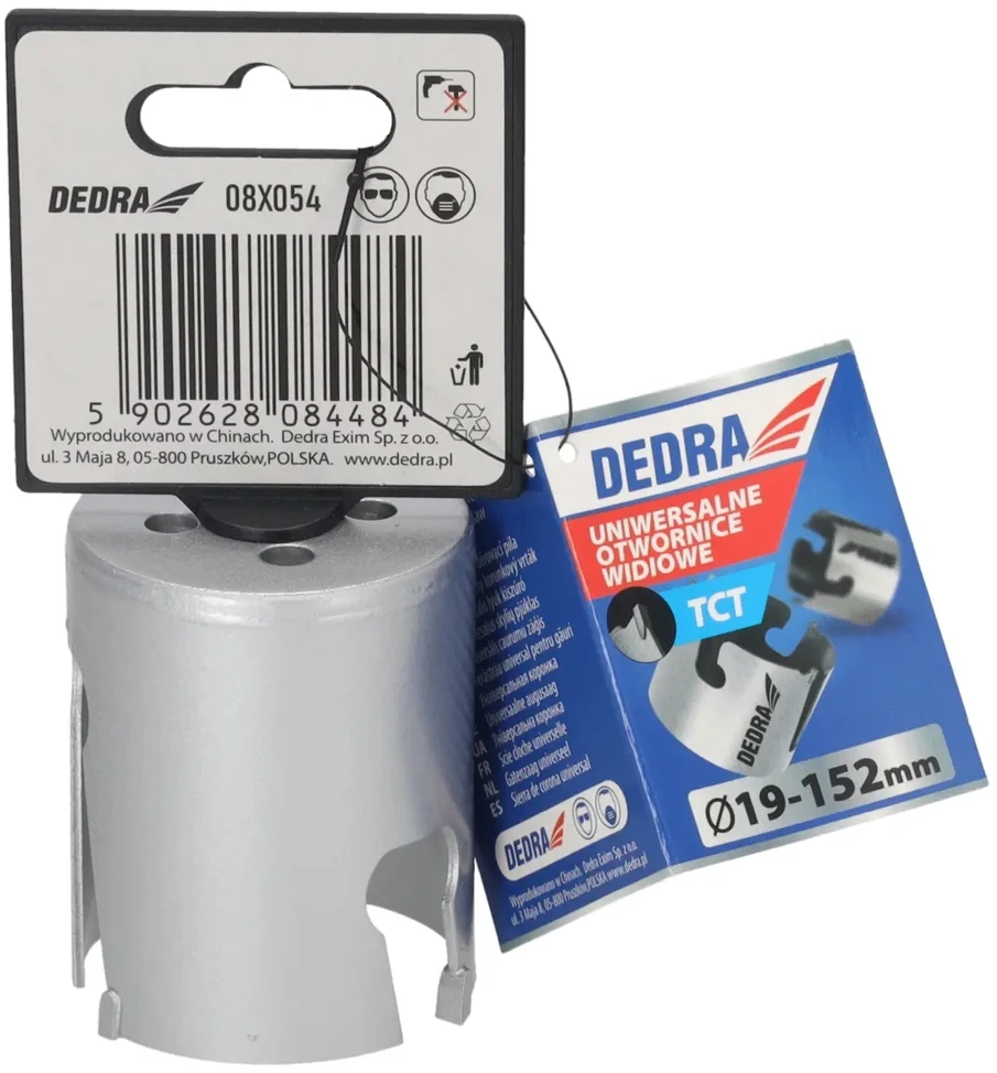 Grąžtas Dedra TCT 54mm 58 universalus skyliu pjuklas