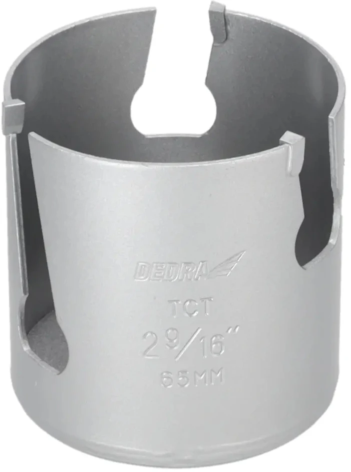 Grąžtas Dedra TCT 65mm 58 universalus skyliu pjuklas