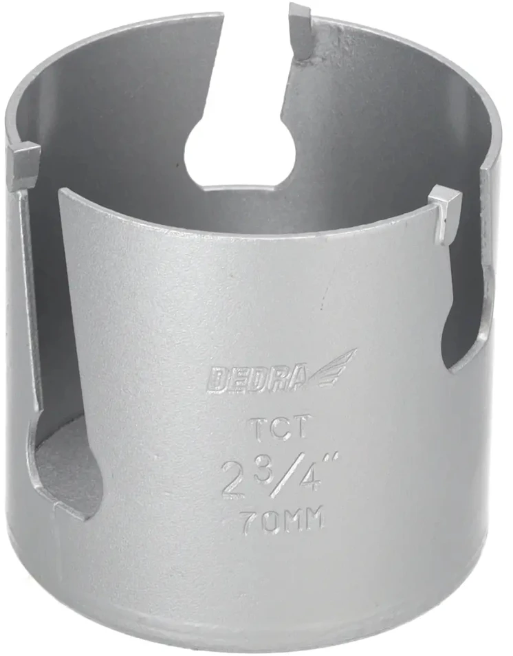 Grąžtas Dedra TCT 70mm 58 universalus skyliu pjuklas