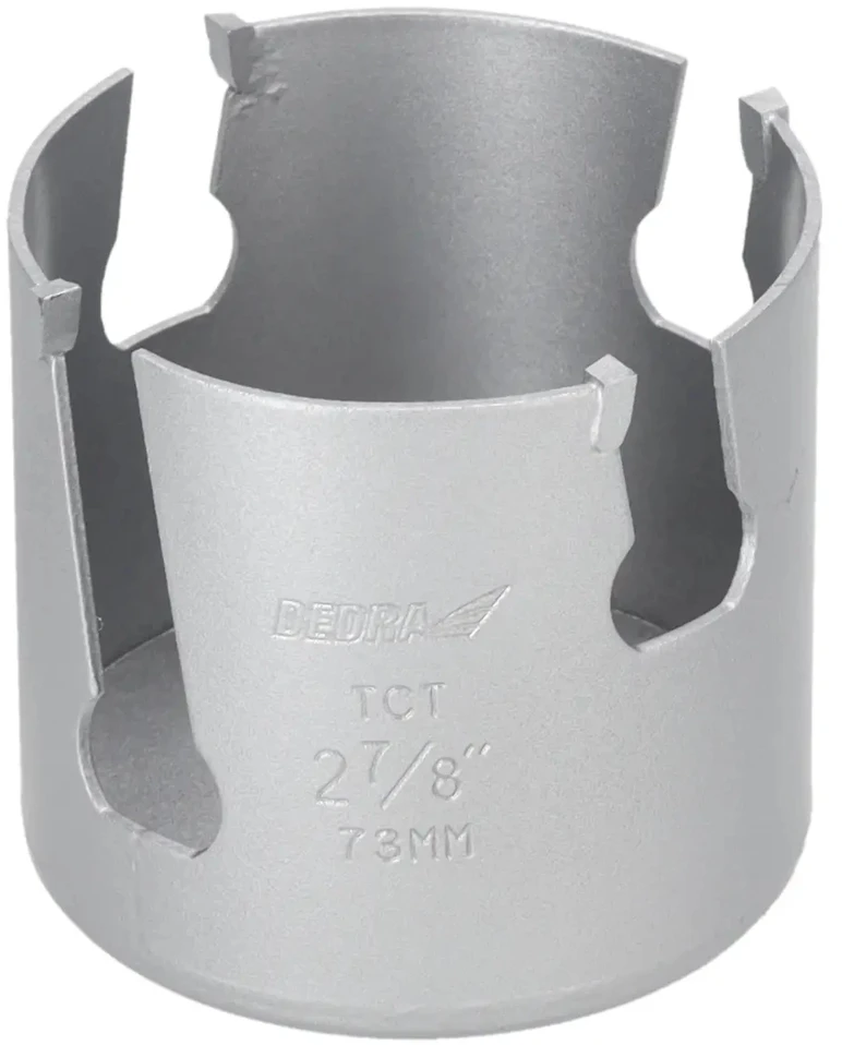 Grąžtas Dedra TCT 73mm 58 universalus skyliu pjuklas