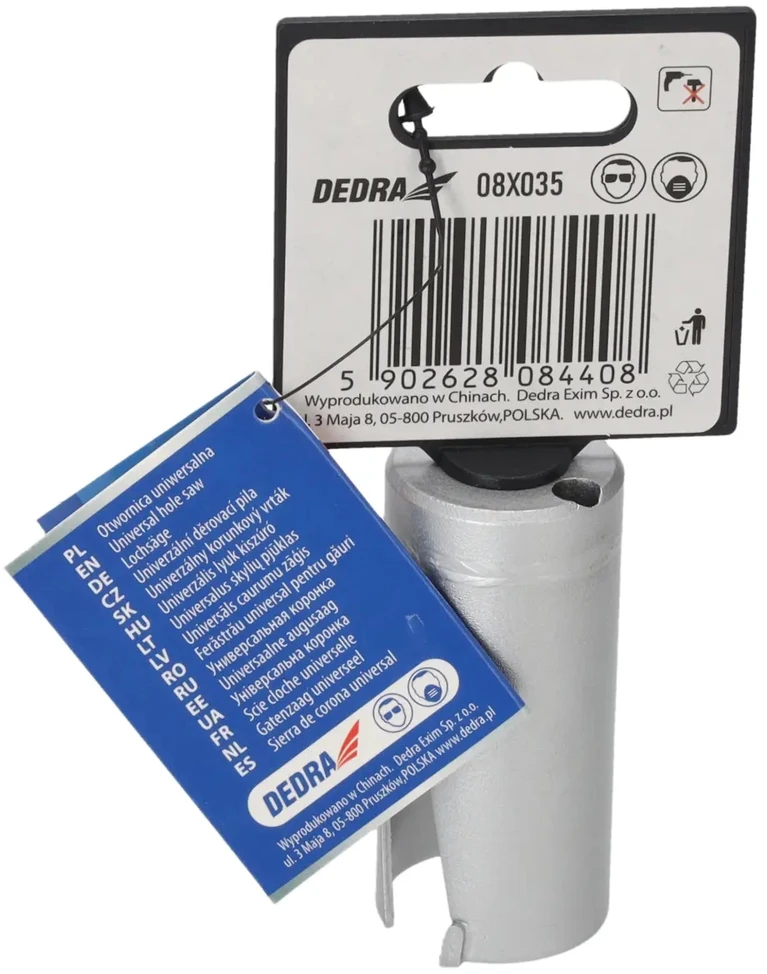Grąžtas Dedra TCT 35mm 58 universalus skyliu pjuklas