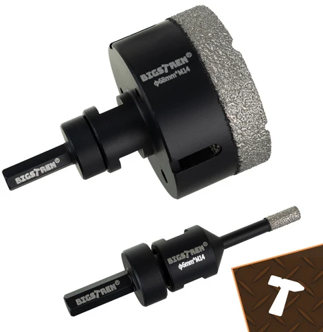 Bigstren Diamond hole saws - set of 6 Bigstreen 27079