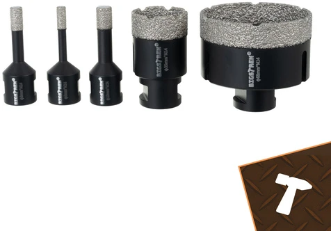 Bigstren Diamond hole saws - set of 6 Bigstreen 27079