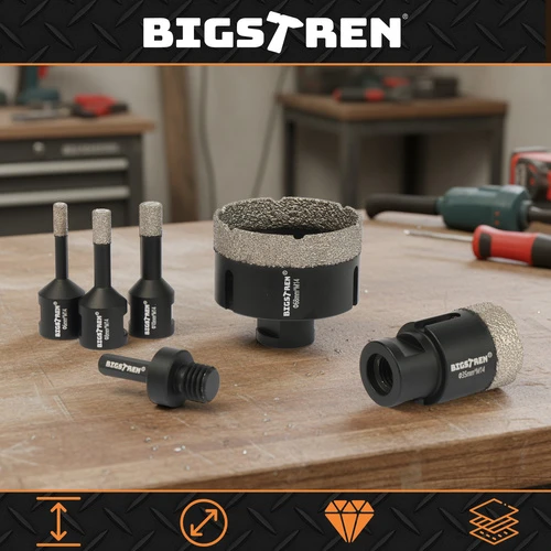 Bigstren Diamond hole saws - set of 6 Bigstreen 27079
