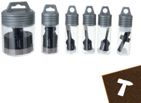 Bigstren Diamond hole saws - set of 6 Bigstreen 27079