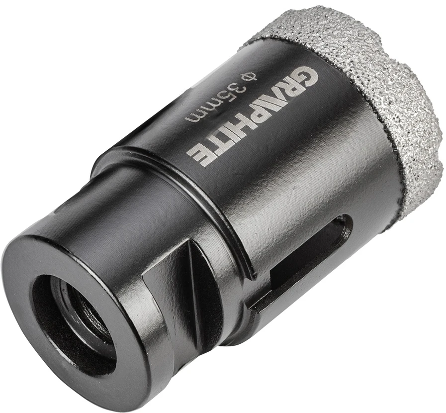 Grąžtas Graphite Otwornice Deimantiniai skylių pjūklai (18, 22, 27, 35 mm), 4 vnt. rinkinys