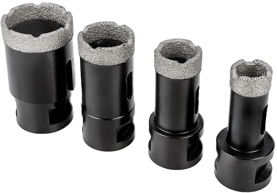 Neo Tools Otwornice Deimantiniai skylių pjūklai (18, 22, 27, 35 mm), 4 dalių rinkinys