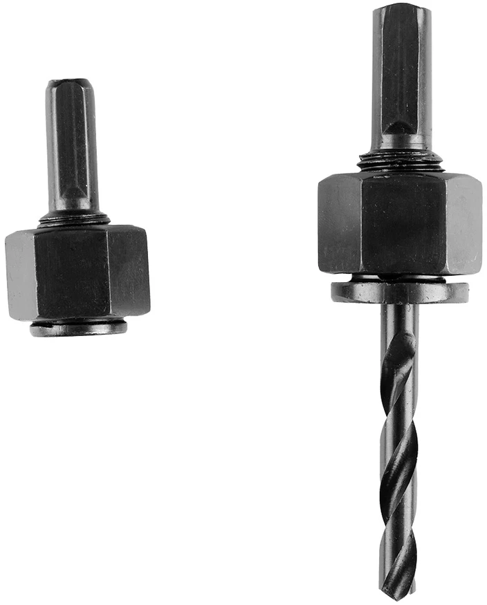Otwornice Medienos skylių pjūklai su adapteriais 19–64 mm, 12 vnt. rinkinys