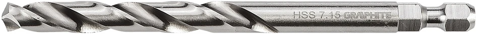 Grąžtas Graphite Otwornice Plieniniai skylių pjūklai su kietlydinio antgaliu (19, 25, 32, 38, 51, 64 mm), 10 dalių rinkinys