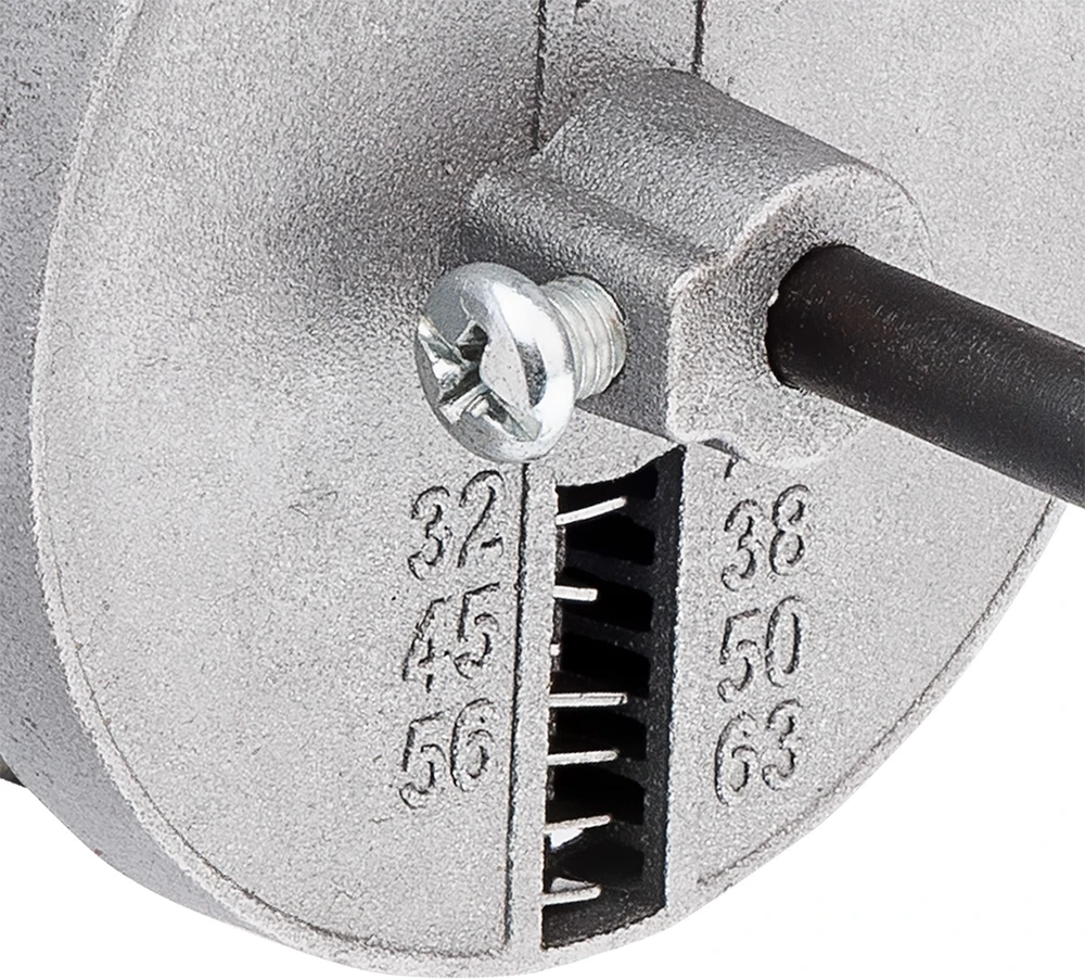Otwornice Skylėms gręžti medienai 26–63 mm, aukštis 50 mm, 7 vnt. rinkinys