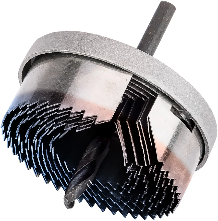 Otwornice Skylėms gręžti medienai 26–63 mm, aukštis 25 mm, grūdinti dantys, 7 vnt. rinkinys