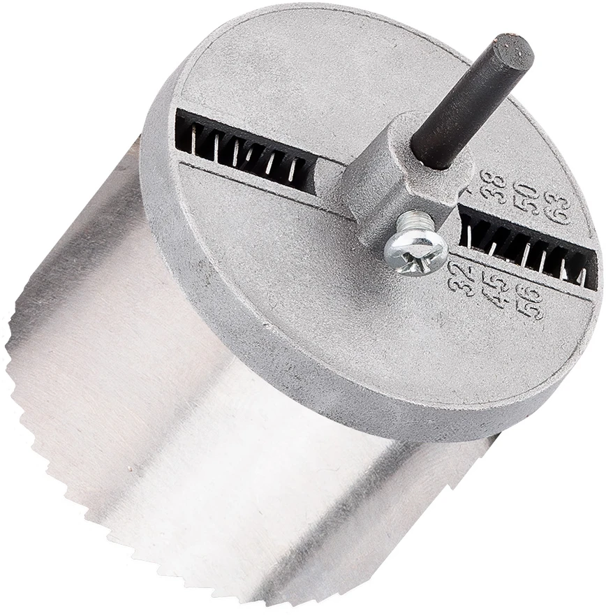 Otwornice Skylėms gręžti medienai 26–63 mm, aukštis 50 mm, 7 vnt. rinkinys