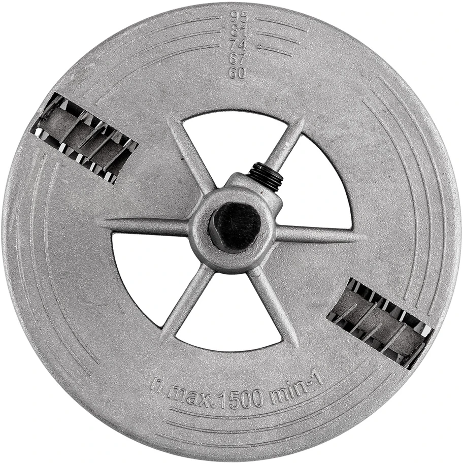 Otwornice Skylėms gręžti medienai 60–95 mm, aukštis 40 mm, 5 vnt. rinkinys