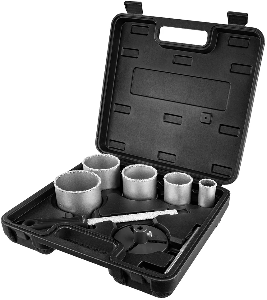 Otwornice Volframo skylių pjūklai 32–83 mm, 8 vnt. rinkinys