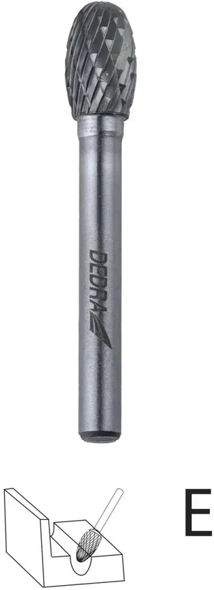 Dedra Ovalus koto freza e12x20mm, kotas 6mm