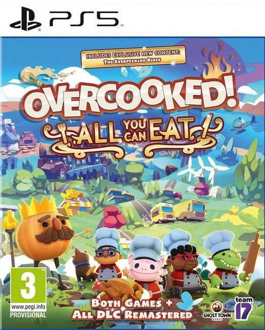 Sold Out Team17 Overcooked: Viskas, ką galite valgyti