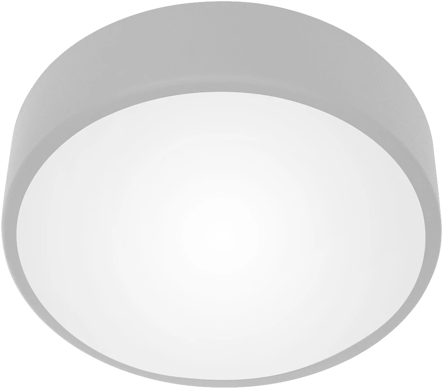 Orno OVO LED lubinis šviestuvas, 43 W, 4000 K, 4750 lm, pilko plieno, matinio stiklo gaubtas, IP20, ? 400