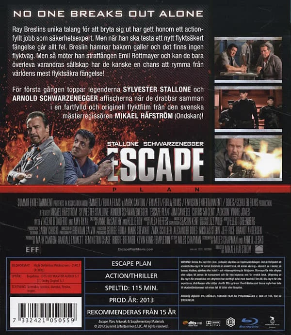 Pabėgimo planas (Blu Ray) (Arnoldo Schwarzeneggerio ir Sylvesterio Stallone veiksmo filmas)
