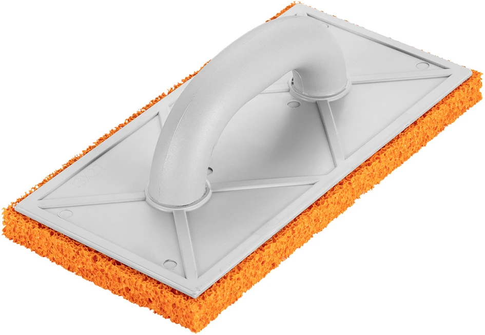 Mentelė NEO su gumine kempine, 18 mm storio, 280 x 140 mm, plastikinė rankena