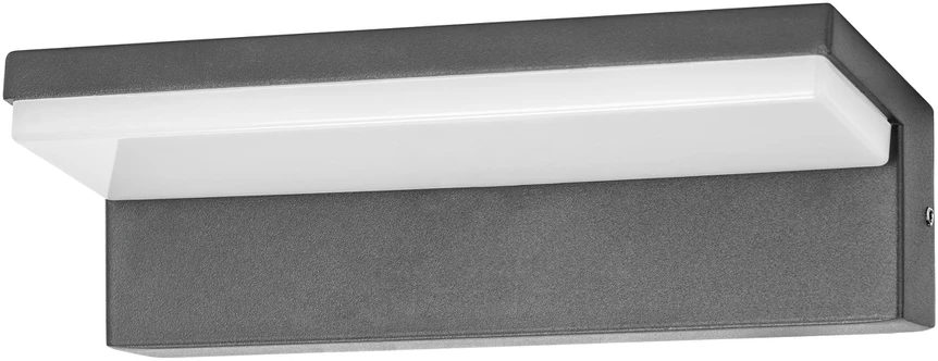 Sieninis šviestuvas Orno PACHIRA LED 9W, sodo šviestuvas, 500lm, IP54, 4000K, juodas