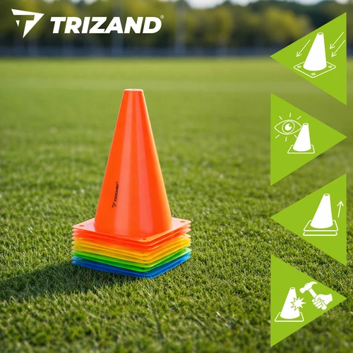 Trizand treniruočių kūgiai 10 vnt.