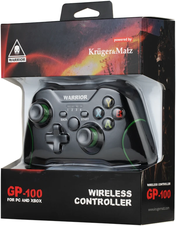 Kruger & Matz belaidis žaidimų pultelis, skirtas XBOX ONE / PC