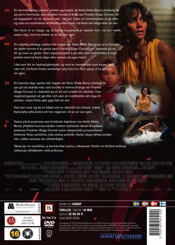 Pagrobimas (Halle Berry) - DVD