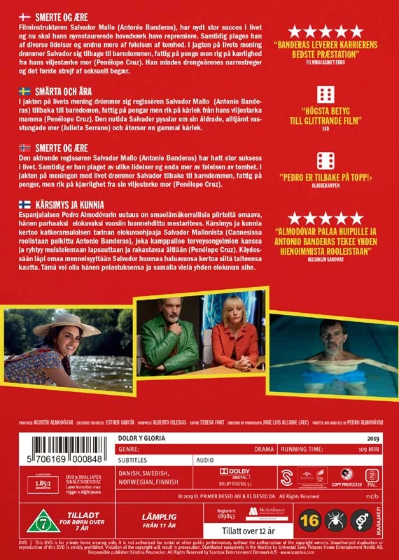 Pain And Glory – Dolor y Gloria (Pedro Almodovar šedevras)