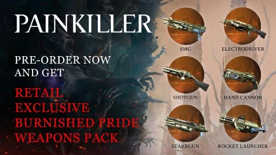 Painkiller Saber Interactive Skausmą malšinantis vaistas