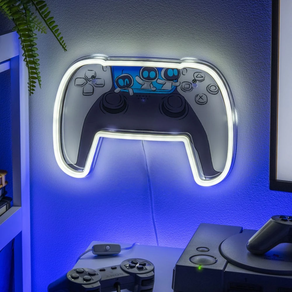 Paladone „Astrobot“ prie sienos tvirtinamas LED neoninis šviestuvas