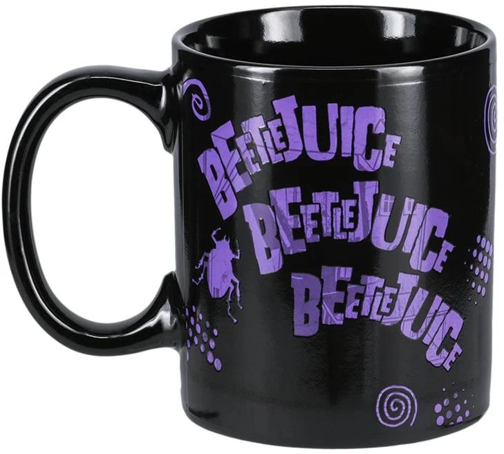 Paladone „Beetlejuice“ šilumą keičiantis puodelis