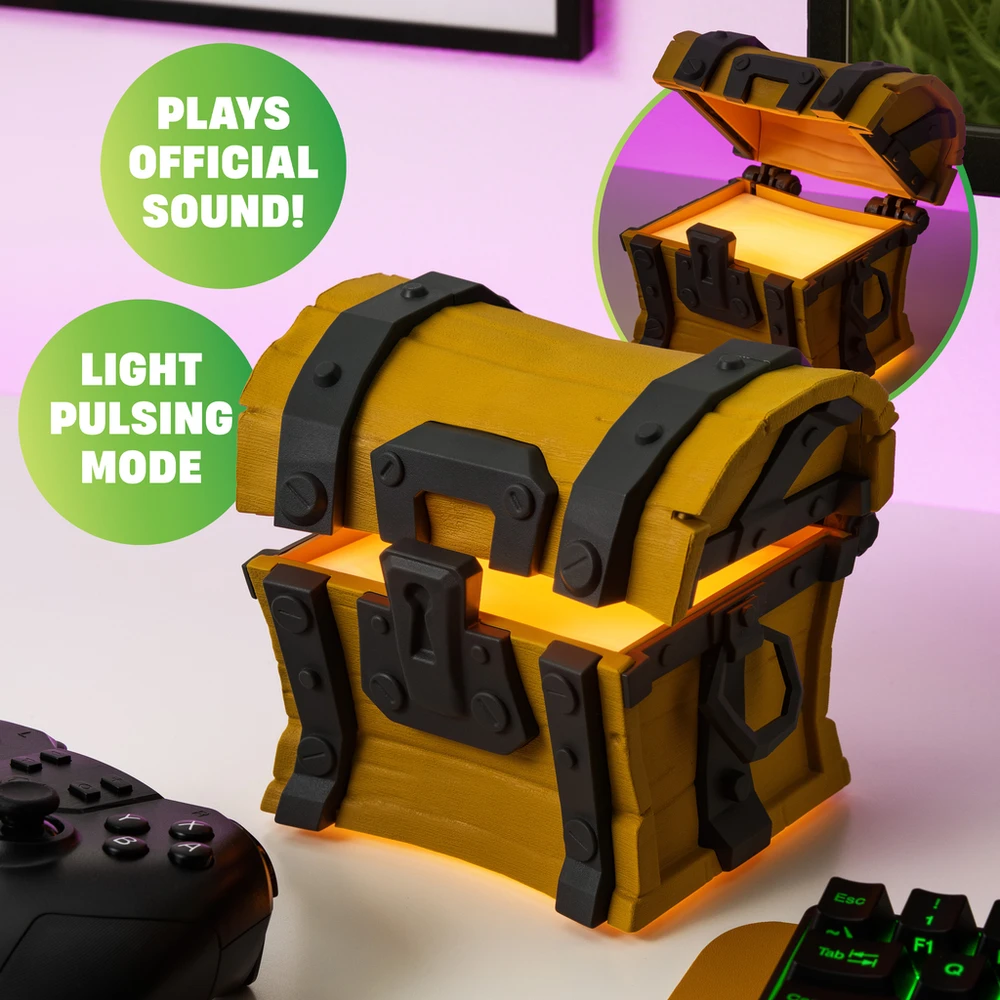 Paladone Fortnite Chest Lempa | 15 cm