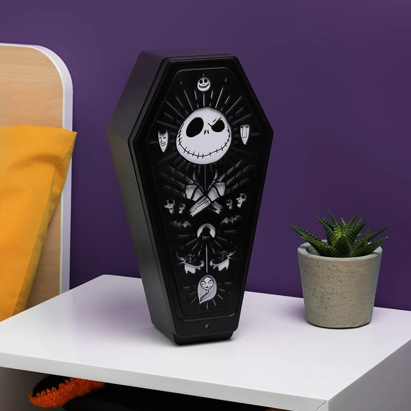 Paladone „Košmaras prieš Kalėdas“ karsto 3D šviesa