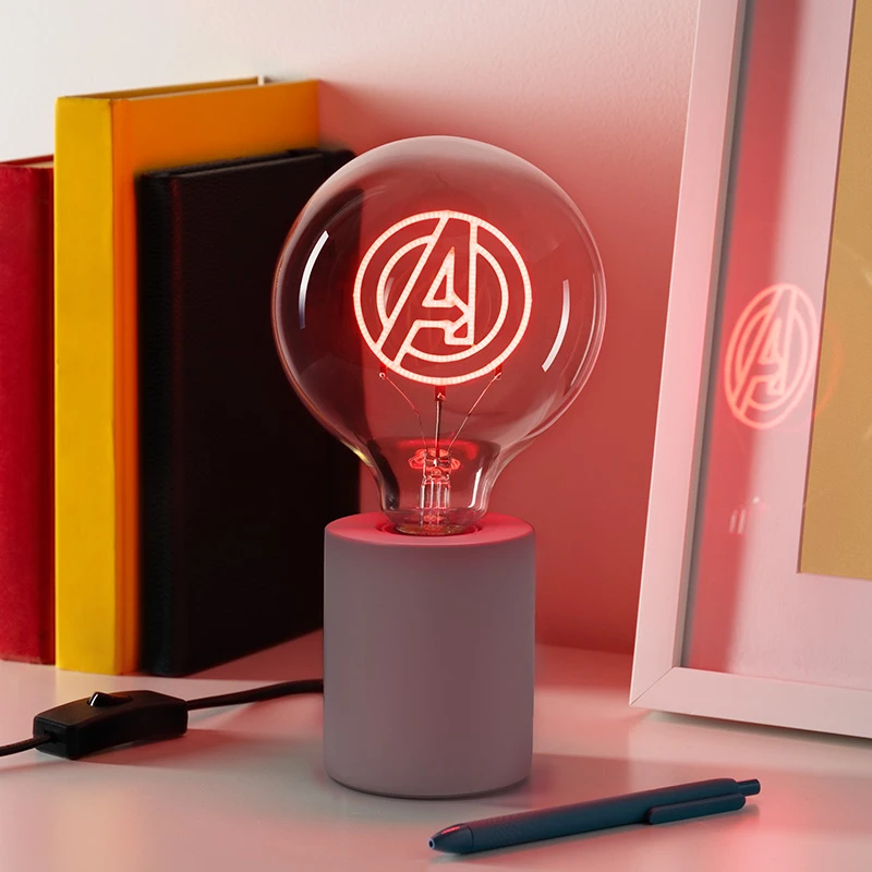 Paladone „Marvel Avengers“ – neoninė LED lemputė