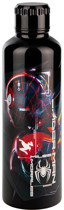 Paladone Spider-Man Metal metalinė gertuvė - Miles Morales | 500ml