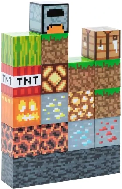 Paladone Minecraft blokų statyba lempa
