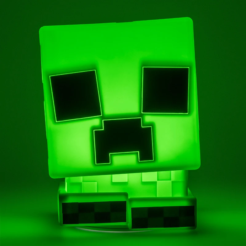 Paladone Minecraft Creeper SquishyGlo įkraunamas silikoninis šviestuvas