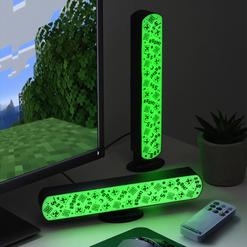 Paladone Minecraft Creeper šviesos juostos Lempa | 2 vnt.