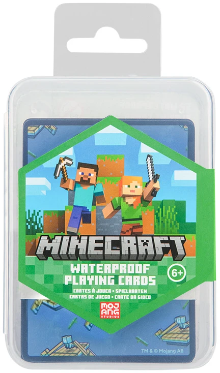 Paladone Minecraft Animals Žaidimų Kortos | Vandeniui Atsparios