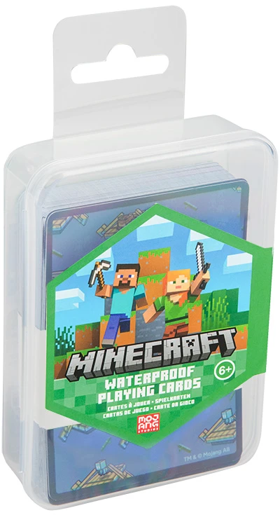 Paladone Minecraft Animals Žaidimų Kortos | Vandeniui Atsparios