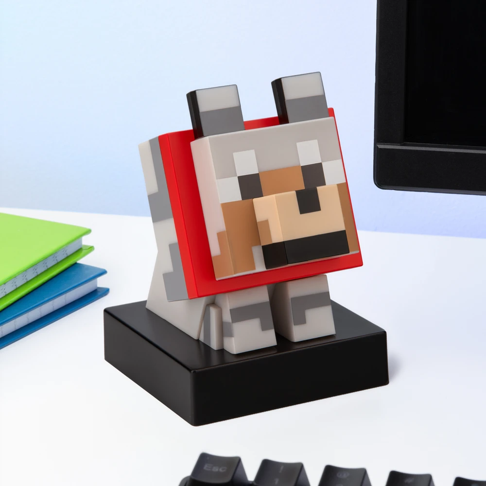 Paladone Minecraft Wolf Icon Lempa