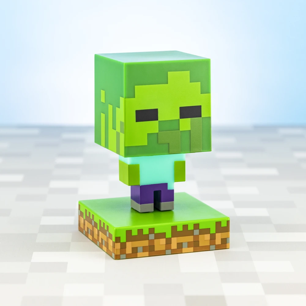 Paladone Minecraft Zombie Icon lempa