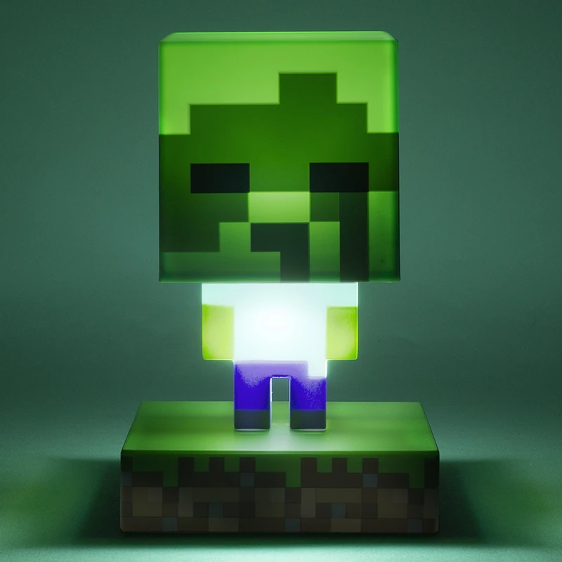 Paladone Minecraft Zombie Icon lempa