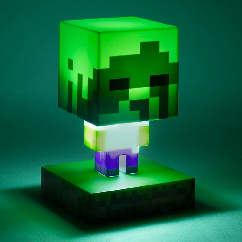 Paladone Minecraft Zombie Icon lempa