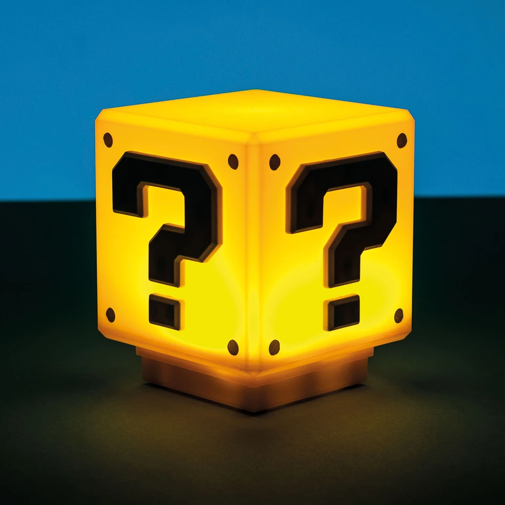 Paladone NINTENDO - SUPER MARIO MINI QUESTION lempa 8cm