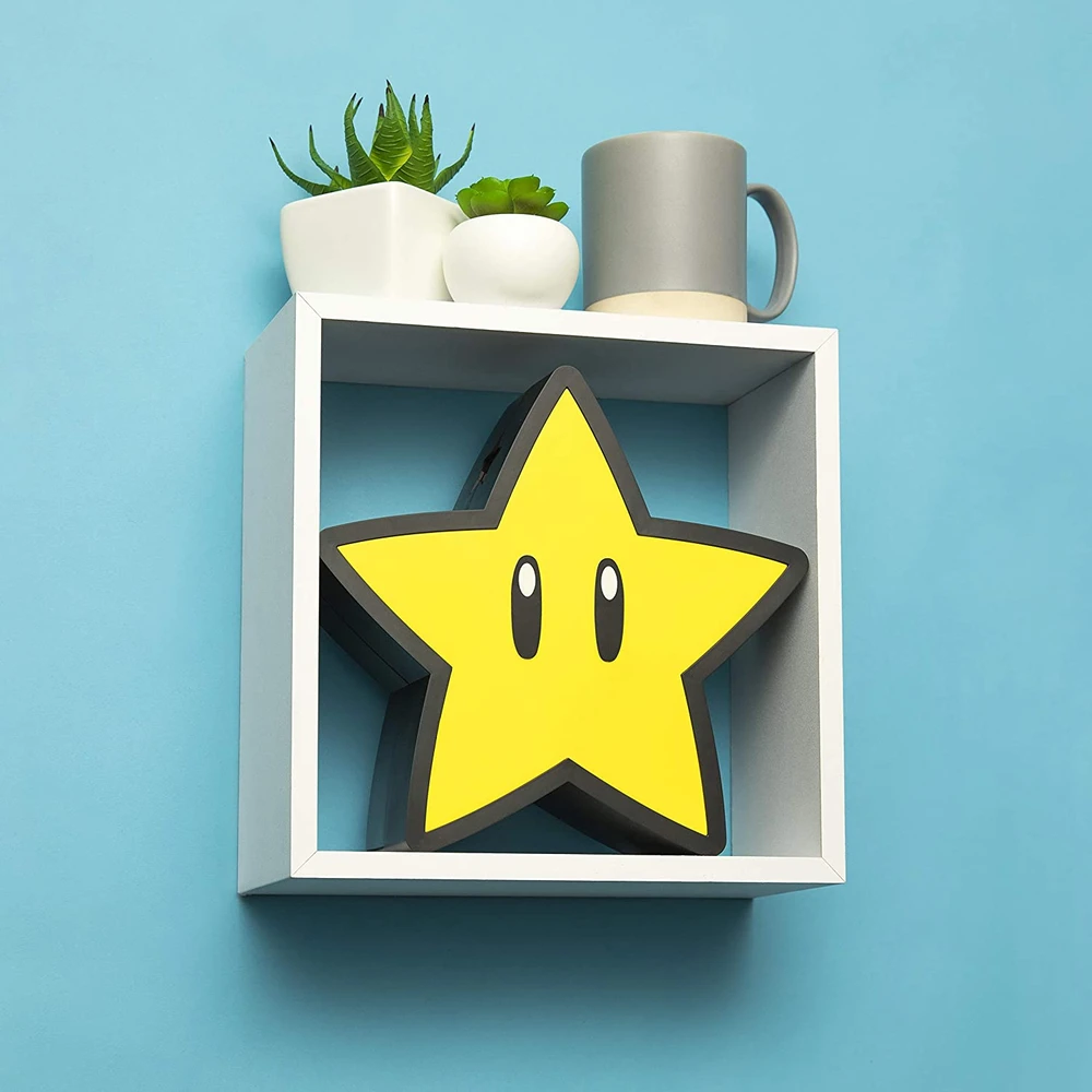 Paladone Super Mario Super Star šviesa 10 cm
