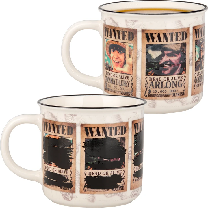 Paladone ONE PIECE Puodelis | Reaguojantis į karštį 350 ml