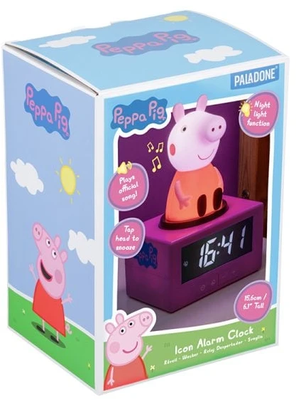 Paladone - Peppa Pig piktogramos žadintuvas