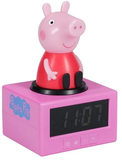 Paladone - Peppa Pig piktogramos žadintuvas